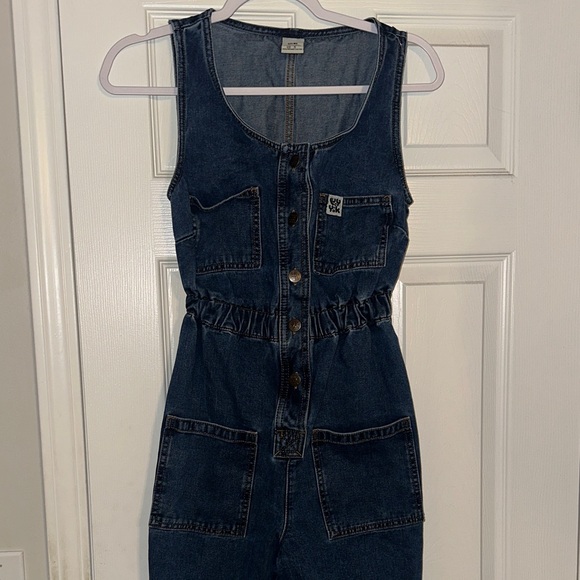 Lucy & Yak Pants - Lucy & Yak Denim Blue Organic Cotton Garment